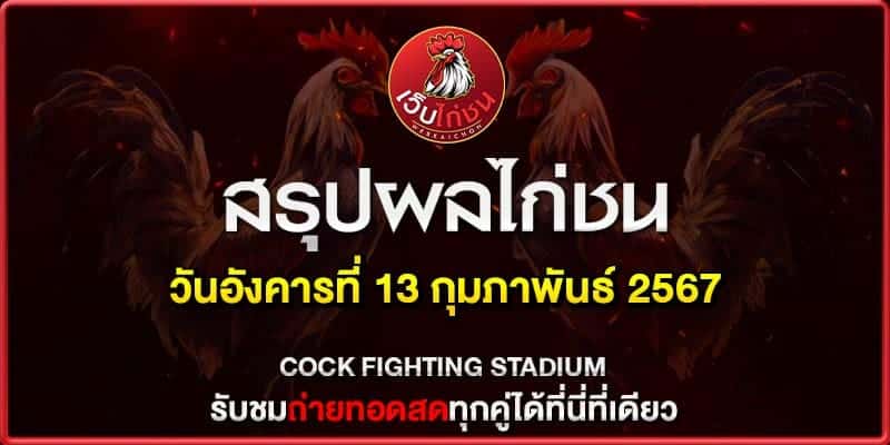 ไก่ชน วันนี้ 50ล้าน130267