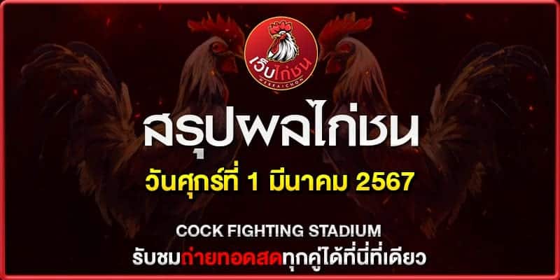 ดูไก่ชน ย้อนหลัง010267