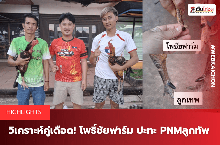 วิเคราะห์คู่เดือด! โพธิ์ชัยฟาร์ม ปะทะ PNMลูกทัพ