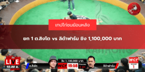 ยก 1 ต.สิงโต vs ลิด้าฟาร์ม ชิง 1,100,000 บาท